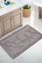 Mijölnir Relax - Alfombrilla de baño Gris 60 x 100 cm